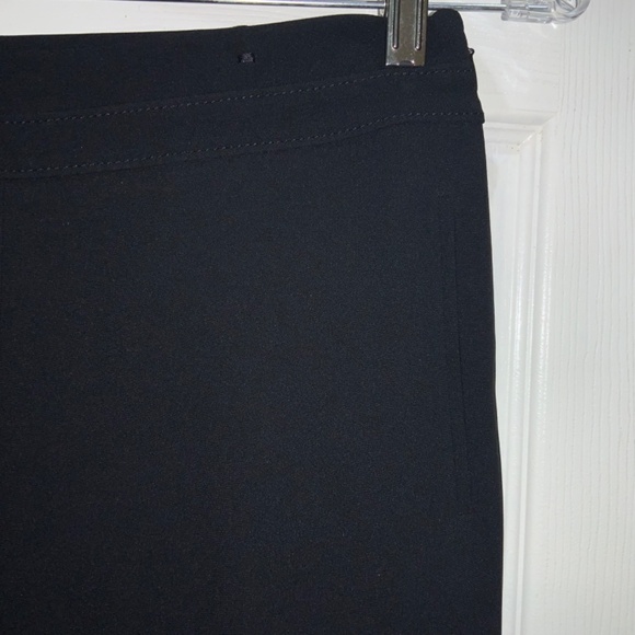 Ann Taylor Petite wide leg trousers Sz 0P side zip cuffed pockets msr - Picture 4 of 11